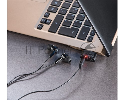 Разветвитель USB-C Hama 00135747 2порт. черный