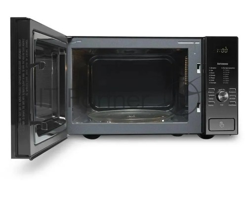 Микроволновая печь Polaris PMO 2303D RUS черный, 23 л, 900 Вт, переключатели- поворотный механизм/кнопки