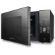Микроволновая печь Polaris PMO 2303D RUS черный, 23 л, 900 Вт, переключатели- поворотный механизм/кнопки