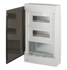 ЭРА Б0059315 Щит распределительный со слаботочным отсеком MultiBox bs-24s навесной пластиковый 24 модуля IP41