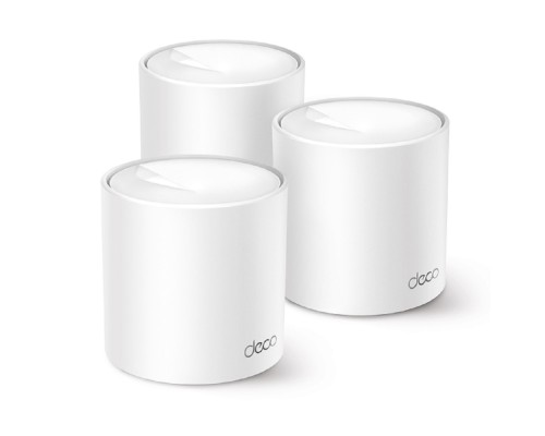 [Сетевое оборудование] TP-Link Deco X10(3-pack) AX1500 Домашняя Mesh Wi-Fi система