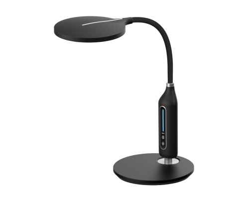 [Camelion Настольные светильники] Camelion KD-862  C02 черный LED(Свет-к наст, 10Вт, 580 лм Сенсорное управление, регулировка яркости и цветовой температуры)