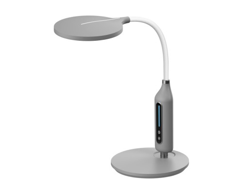 [Camelion Настольные светильники] Camelion KD-862  C09 серый LED(Свет-к наст, 10Вт, 580 лм Сенсорное управление, регулировка яркости и цветовой температуры)