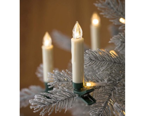 [Новогодние светоукрашения] ЭРА Б0055996 Светодиодная новогодняя гирлянда EGNIG - CAN нить Свечи 3,8 м теплый белый динамичный 20 LED