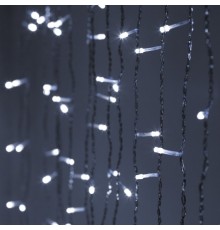 ЭРА Б0051875 Светодиодная новогодняя гирлянда ENIGW - 400W Занавес 8 режимов 3*3 м холодный белый 320 LED IP20 220 V 