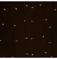 ЭРА Б0051872 Светодиодная новогодняя гирлянда ENIG - 320W Занавес 8 режимов 3*2 м теплый белый 320 LED IP20 220 V