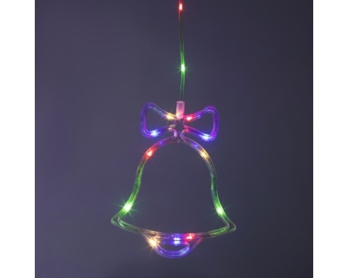 [Новогодние светоукрашения] ЭРА Б0055998 Светодиодная новогодняя гирлянда EGNIG - NY занавес Новый Год 2,4*1,1 м 8 режимов мультиколор 171 LED