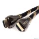 Кабель HDMI Cablexpert CCP-HDMI8К-1.5M, 19M/19M, v2.1, 8К, медь, позол.разъемы, экран, оплетка, 1.5м, черный, пакет