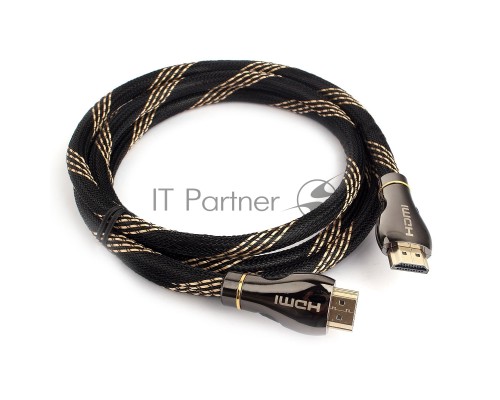 Кабель HDMI Cablexpert CCP-HDMI8К-1.5M, 19M/19M, v2.1, 8К, медь, позол.разъемы, экран, оплетка, 1.5м, черный, пакет Кабель HDMI Cablexpert CCP-HDMI8К-1.5M, 19M/19M, v2.1, 8К, медь, позол.разъемы, экран, оплетка, 1.5м, черный, пакет