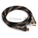 Кабель HDMI Cablexpert CCP-HDMI8К-1.5M, 19M/19M, v2.1, 8К, медь, позол.разъемы, экран, оплетка, 1.5м, черный, пакет
