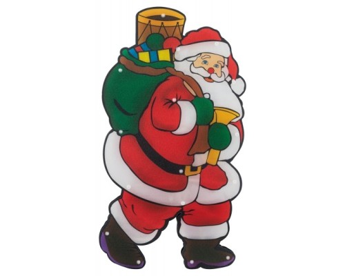 [Новогодние светоукрашения] ЭРА Б0056007 Светодиодная новогодняя фигура ЭРА ENGDS-16 Дед Мороз 20 LED 3*ААА 