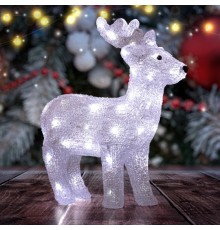 ЭРА Б0051953 Светодиодная новогодняя фигура ENIOF - 15 Олень 50 LED