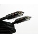 Кабель HDMI 19M/M ver. 2.0 черные коннекторы, 3m VCOM <CG526S-B-3M> Blister Кабель HDMI 19M/M ver. 2.0 черные коннекторы, 3m VCOM <CG526S-B-3M> Blister