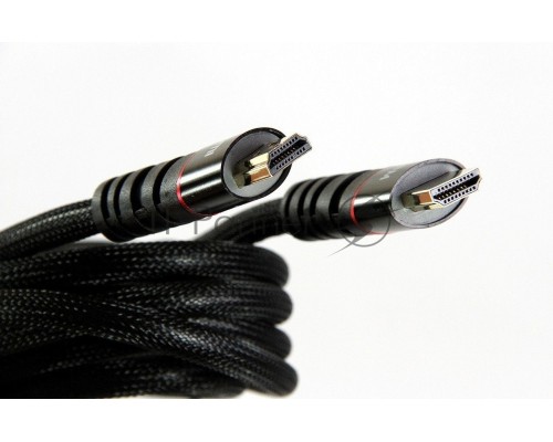 Кабель HDMI 19M/M ver. 2.0 черные коннекторы, 3m VCOM <CG526S-B-3M> Blister Кабель HDMI 19M/M ver. 2.0 черные коннекторы, 3m VCOM <CG526S-B-3M> Blister