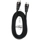 Кабель HDMI 19M/M ver. 2.0 черные коннекторы, 3m VCOM <CG526S-B-3M> Blister Кабель HDMI 19M/M ver. 2.0 черные коннекторы, 3m VCOM <CG526S-B-3M> Blister