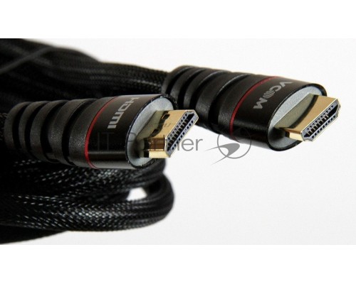 Кабель HDMI 19M/M ver. 2.0 черные коннекторы, 3m VCOM <CG526S-B-3M> Blister Кабель HDMI 19M/M ver. 2.0 черные коннекторы, 3m VCOM <CG526S-B-3M> Blister