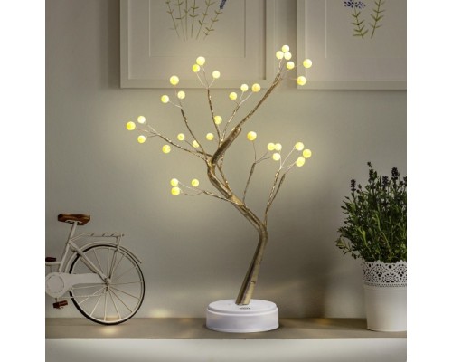 [Новогодние светоукрашения] ЭРА Б0051949 Светодиодная новогодняя фигура EGNID-36W жемчужное дерево 36 LED