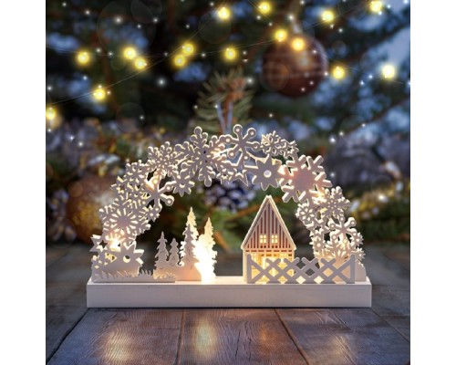 [Новогодние светоукрашения] ЭРА Б0051928 Светодиодная новогодняя фигура EGNDS-01 Сказка 8 LED 