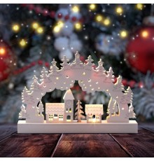 ЭРА Б0051929 Светодиодная новогодняя фигура EGNDS-02 Зима 8 LED