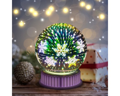 [Новогодние светоукрашения] ЭРА Б0051951 Светодиодная новогодняя фигура ENGDS-15 Снежинки 6 LED 