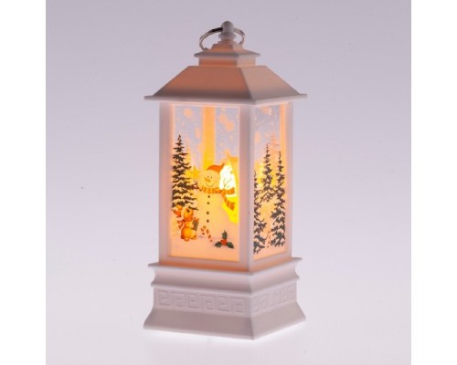 [Новогодние светоукрашения] ЭРА Б0051940 Светодиодная новогодняя фигура EGNDS-06 Снеговик 1 LED 