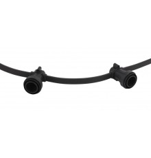 ЭРА Б0049178 ERABL-L100/S40 Гирлянда Белт-лайт, Е27, шаг 40 см, IP65, 2 жил., 2х1,5мм2, каучук, медь, бухта 100 м IP65