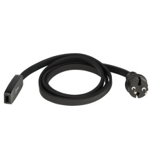 ЭРА Б0049180 ERABL- SET Набор для подключения Белт-лайт (шнур питания с вилкой+ коннектор, на 2 жил.), черный IP65