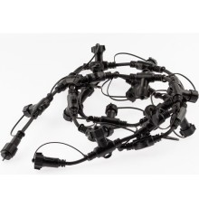 ЭРА Б0051883 Разветвитель ERAPS-R для гирлянд IP65 20 гнезд 2 метра каучук черный  IP65