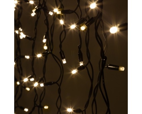 [Новогодние светоукрашения] ЭРА Б0051888 Гирлянда ERAPS-NK10 светодиодная новогодняя нить уличная 10 м тёплый белый свет 100 LED IP65