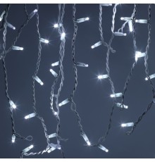 ЭРА Б0051890 Гирлянда ERAPS-BK1 бахрома 0,7x2 м холодный белый свет 100 LED IP65