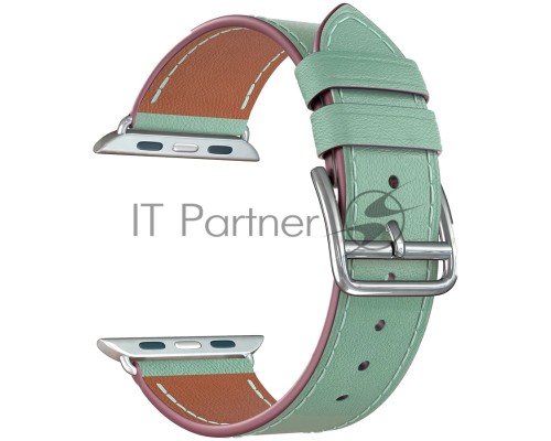 Кожаный ремешок Lyambda Maia для Apple Watch 40/42 mm LWA-02-44-LGN Light green