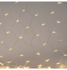 ЭРА Б0051896 Гирлянда ERAPS-SKW1 светодиодная новогодняя сеть 2x3 м тёплый белый свет 300 LED белый каучук IP65