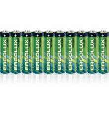 Ergolux R 03 SR10 (R03 SR10, мизинчиковая батарейка ААА 1.5В)(10 шт. в уп-ке)