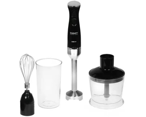 [Чайник] Блендер погружной Scarlett Silver Line SC-HB42F73 1000Вт черный