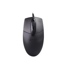 Мышь проводная A4Tech OP-720S black (USB, оптическая, silent, 1200dpi, 2but) (OP-720S)