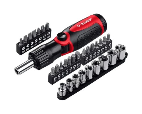 [Наборы] Набор отверточный ЗУБР 25161-H31,  31 предмет