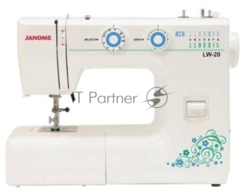 Швейная машина Janome LW-20 белый
