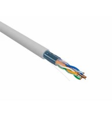 Rexant (01-0143-R) Кабель витая пара F/UTP, CAT 5e, PVC, 4PR, 24AWG, INDOOR, SOLID, серый, 305м, РФ