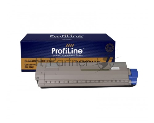 Картридж PL-44844627/44844615 (44844615) для принтеров Oki C822 Cyan 7300 копий ProfiLine