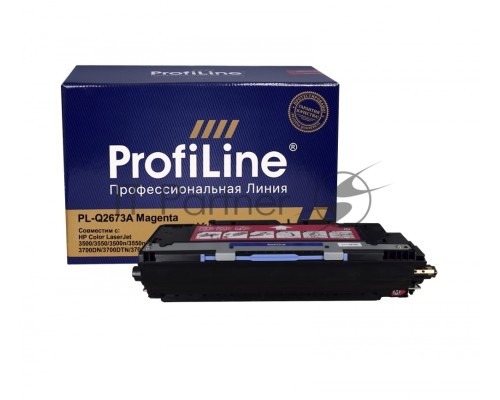 Картридж PL-Q2673A (№309A) для принтеров HP Color LaserJet 3500/3550/3500n/3550n/3700/3700N/3700DN/3700DTN/3700DTNS Magenta 4000 копий ProfiLine