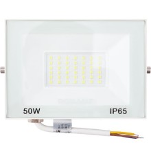 Rexant 605-026 Прожектор светодиодный СДО 50Вт 4000Лм 5000K нейтральный свет, белый корпус