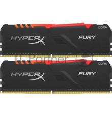 Оперативная память Kingston 16GB 3733MHz DDR4 CL19 DIMM (Kit of 2) 1Rx8 HyperX FURY RGB