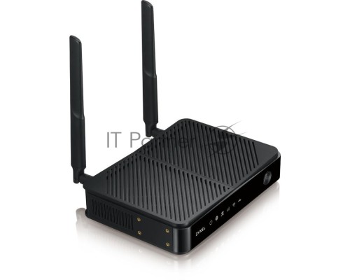 Маршрутизатор ZYXEL LTE3301 Indoor LTE Router, 802.11ac (2,4 и 5 GHz) up to 300+867 Mb/s, LTE/3G/2G, 2 SMA-F for external LTE antennas, 4xLAN GE (1xWAN GE), 1xUSB2.0