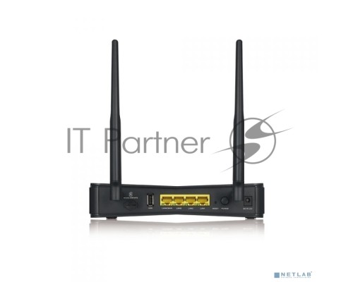 Маршрутизатор ZYXEL LTE3301 Indoor LTE Router, 802.11ac (2,4 и 5 GHz) up to 300+867 Mb/s, LTE/3G/2G, 2 SMA-F for external LTE antennas, 4xLAN GE (1xWAN GE), 1xUSB2.0