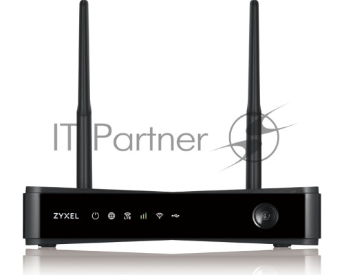 Маршрутизатор ZYXEL LTE3301 Indoor LTE Router, 802.11ac (2,4 и 5 GHz) up to 300+867 Mb/s, LTE/3G/2G, 2 SMA-F for external LTE antennas, 4xLAN GE (1xWAN GE), 1xUSB2.0