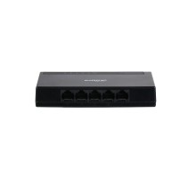 DAHUA DH-PFS3005-5GT-L 5-портовый гигабитный неуправляемый коммутатор, 5xRJ45 1Gb, коммутация 10 Гбит/с, MAC-таблица 2K, пластик