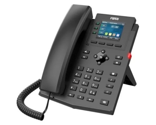 [VoIP-телефон] Fanvil X303W c б/п черный SIP телефон