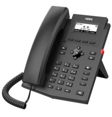 Fanvil X301W  c б/п черный SIP телефон