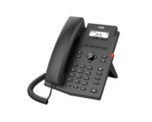 [VoIP-телефон] Fanvil X301 c б/п черный SIP телефон