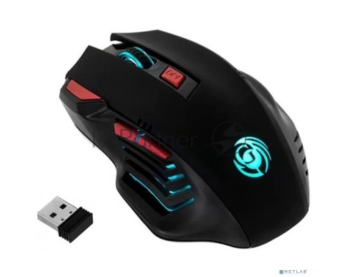 Мышь беспроводная Dialog Gan-Kata MRGK-14UR черный, 1600 dpi, радиоканал, USB, кнопки - 6